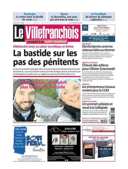 LE VILLEFRANCHOIS - LA GAZETTE DE QUERCY ROUERGUE