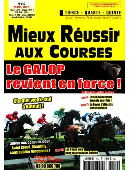 MIEUX REUSSIR AUX COURSES