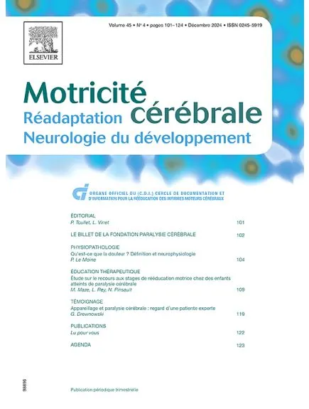 MOTRICITE CEREBRALE
