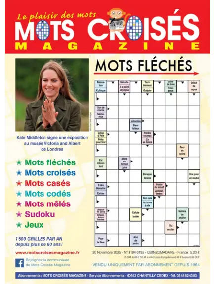 MOTS CROISES MAGAZINE