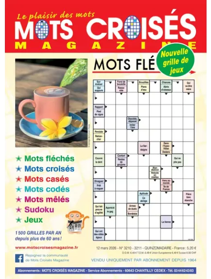 MOTS CROISES MAGAZINE