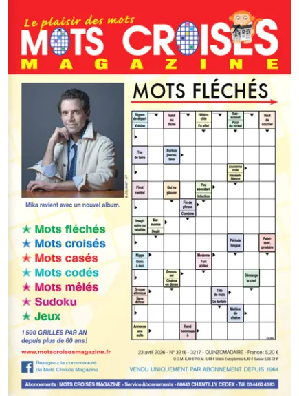 MOTS CROISES MAGAZINE