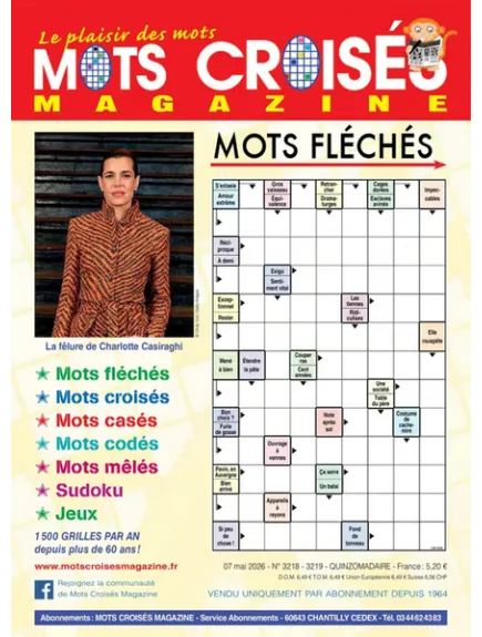 MOTS CROISES MAGAZINE