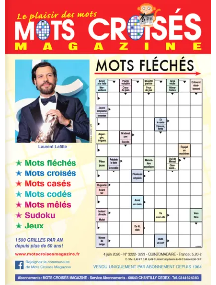 MOTS CROISES MAGAZINE