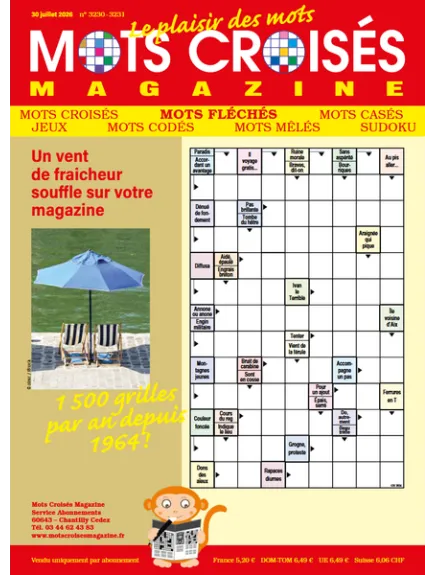 MOTS CROISES MAGAZINE