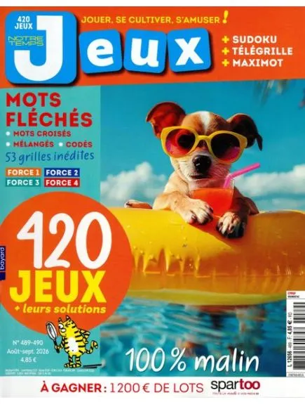 NOTRE TEMPS JEUX