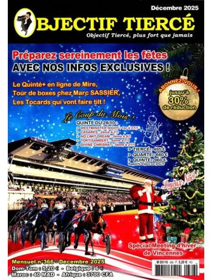 OBJECTIF TIERCE