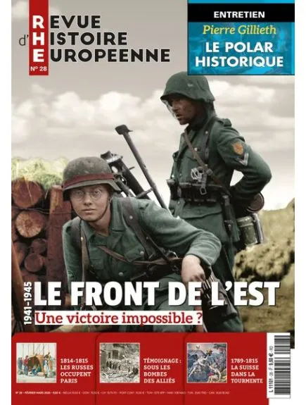 REVUE D'HISTOIRE EUROPEENNE