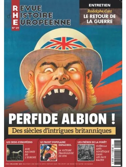 REVUE D'HISTOIRE EUROPEENNE