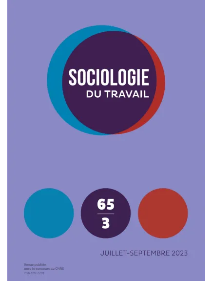 SOCIOLOGIE DU TRAVAIL