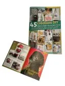 LE NOUVEL ATELIER DES NANAS 1 An 4 N° (Version Papier) + 2 Lots d'étiquettes + EN CADEAU 1 carnet de 45 créations DIY 
