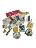 PASSION CARTES CREATIVES 1 Abonnement 4 N° (Version Papier) + 1 Lot de 16 étiquettes + EN CADEAU 1 lot d'embellissements 