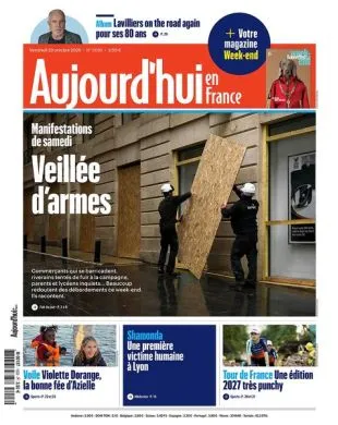 AUJOURD'HUI EN FRANCE