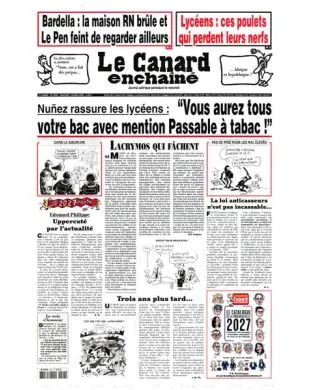 LE CANARD ENCHAINE