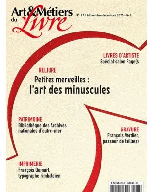 ART ET METIERS DU LIVRE