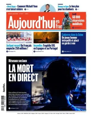 AUJOURD'HUI EN FRANCE