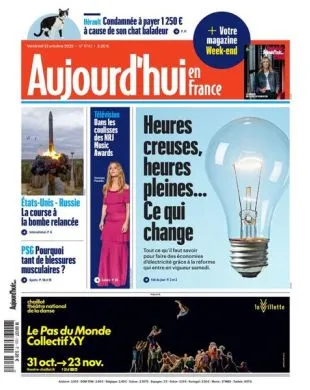 AUJOURD'HUI EN FRANCE