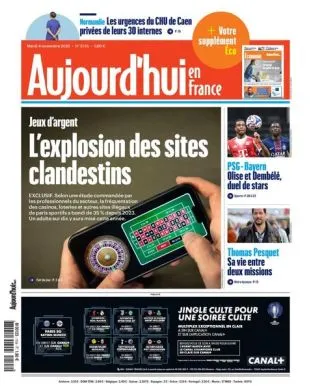 AUJOURD'HUI EN FRANCE