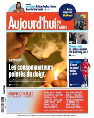 AUJOURD'HUI EN FRANCE