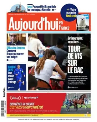 AUJOURD'HUI EN FRANCE