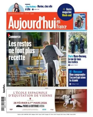 AUJOURD'HUI EN FRANCE