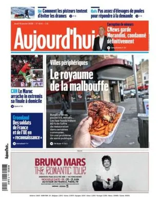 AUJOURD'HUI EN FRANCE