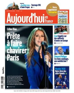 AUJOURD'HUI EN FRANCE