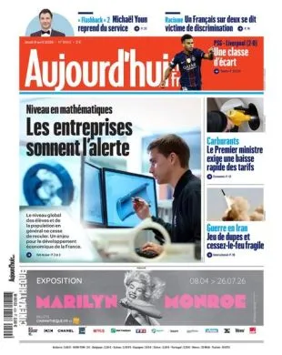 AUJOURD'HUI EN FRANCE