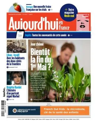 AUJOURD'HUI EN FRANCE