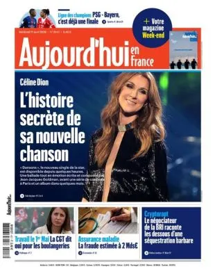 AUJOURD'HUI EN FRANCE