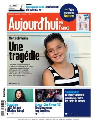 AUJOURD'HUI EN FRANCE