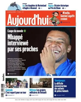 AUJOURD'HUI EN FRANCE