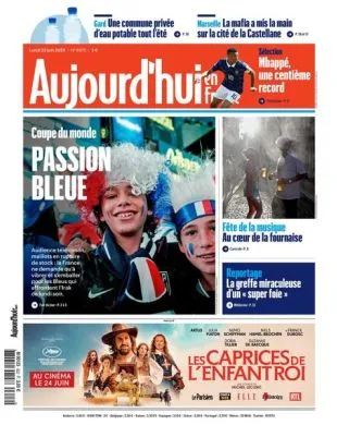 AUJOURD'HUI EN FRANCE