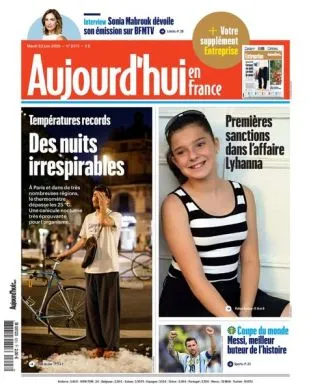 AUJOURD'HUI EN FRANCE
