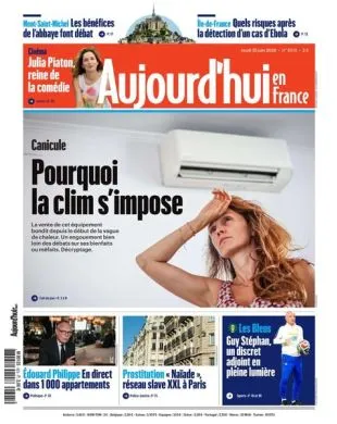 AUJOURD'HUI EN FRANCE