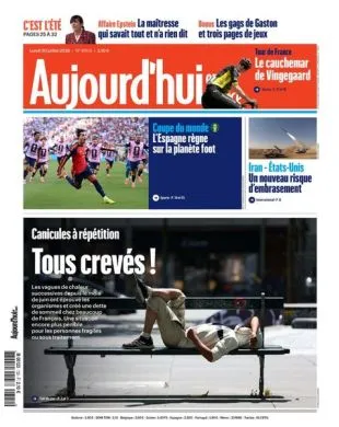 AUJOURD'HUI EN FRANCE