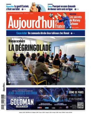 AUJOURD'HUI EN FRANCE