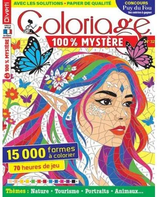 COLORIAGE 100 % MYSTERE