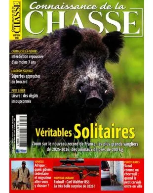 CONNAISSANCE DE LA CHASSE