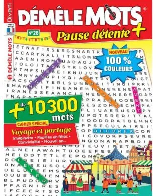 DEMELE MOTS PAUSE DETENTE +