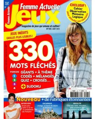 FEMME ACTUELLE JEUX