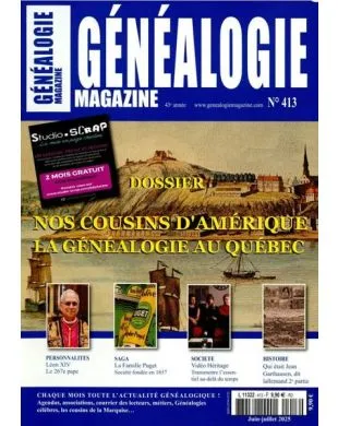 GENEALOGIE MAGAZINE