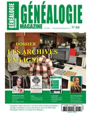 GENEALOGIE MAGAZINE
