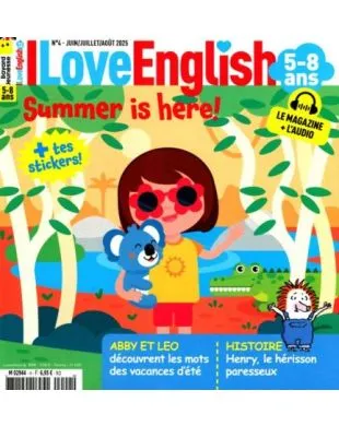I LOVE ENGLISH 5-8 ANS