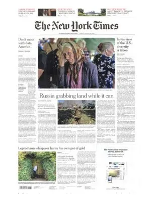 INTERNATIONAL NEW YORK TIMES