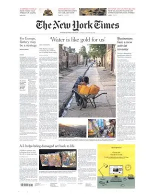 INTERNATIONAL NEW YORK TIMES