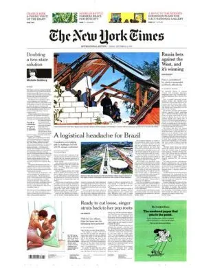INTERNATIONAL NEW YORK TIMES