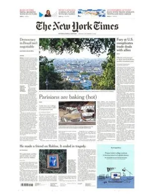 INTERNATIONAL NEW YORK TIMES
