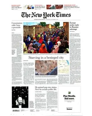 INTERNATIONAL NEW YORK TIMES