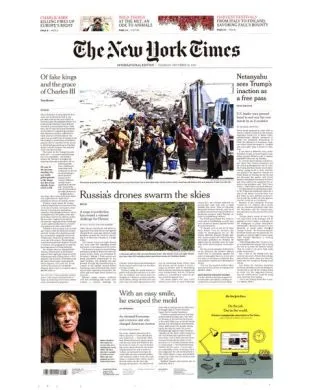 INTERNATIONAL NEW YORK TIMES